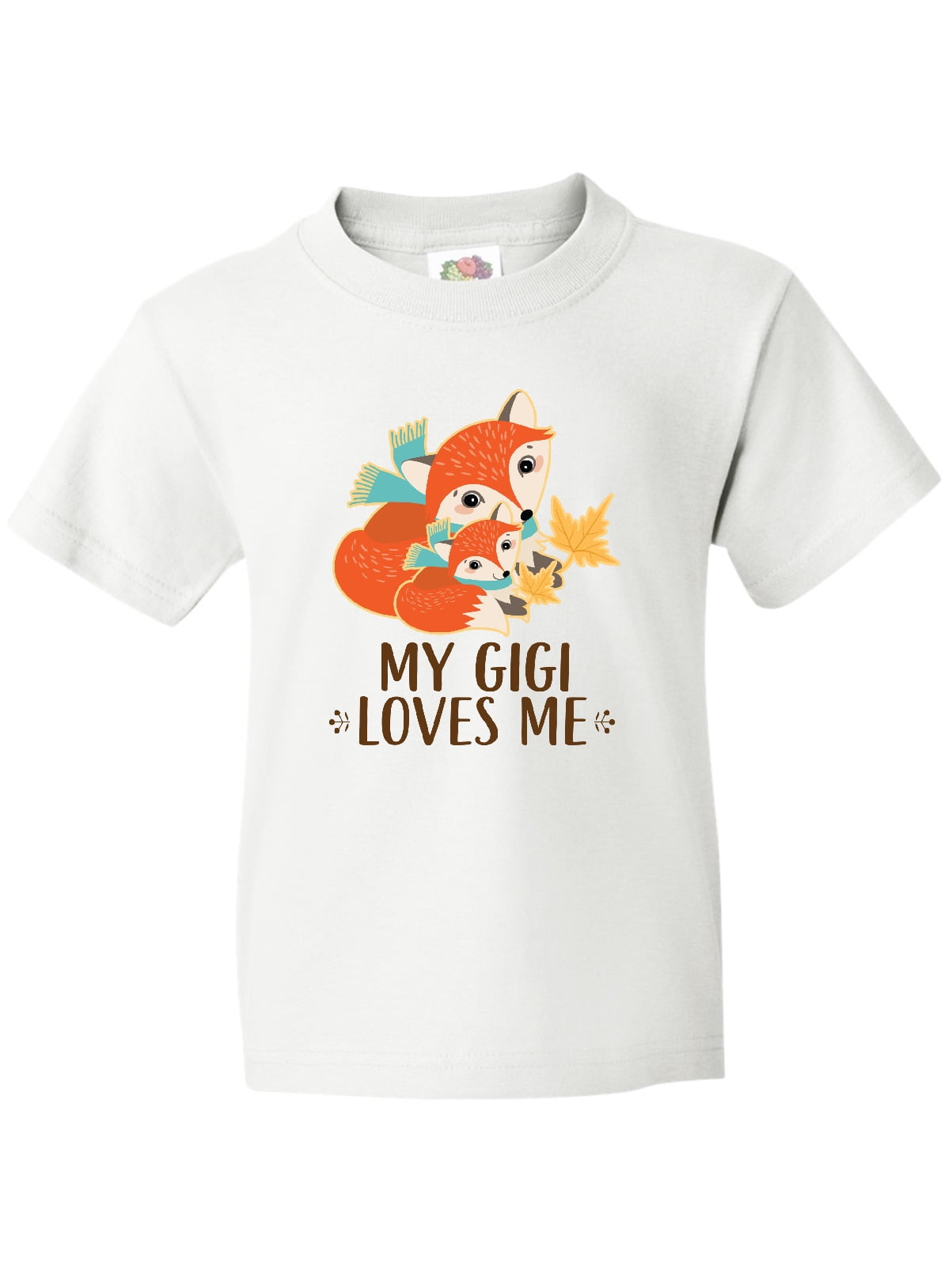 Inktastic My Gigi Loves Me Fox Gift Youth T-Shirt - Walmart.com