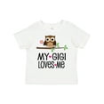thumbnail image 1 of Inktastic My Gigi Loves Me Girl Owl Girls Toddler T-Shirt, 1 of 5
