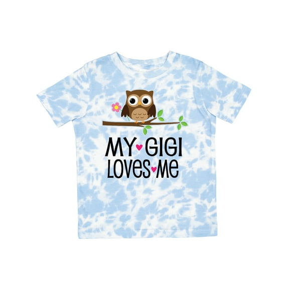 Inktastic My Gigi Loves Me Girl Owl Girls Toddler T-Shirt