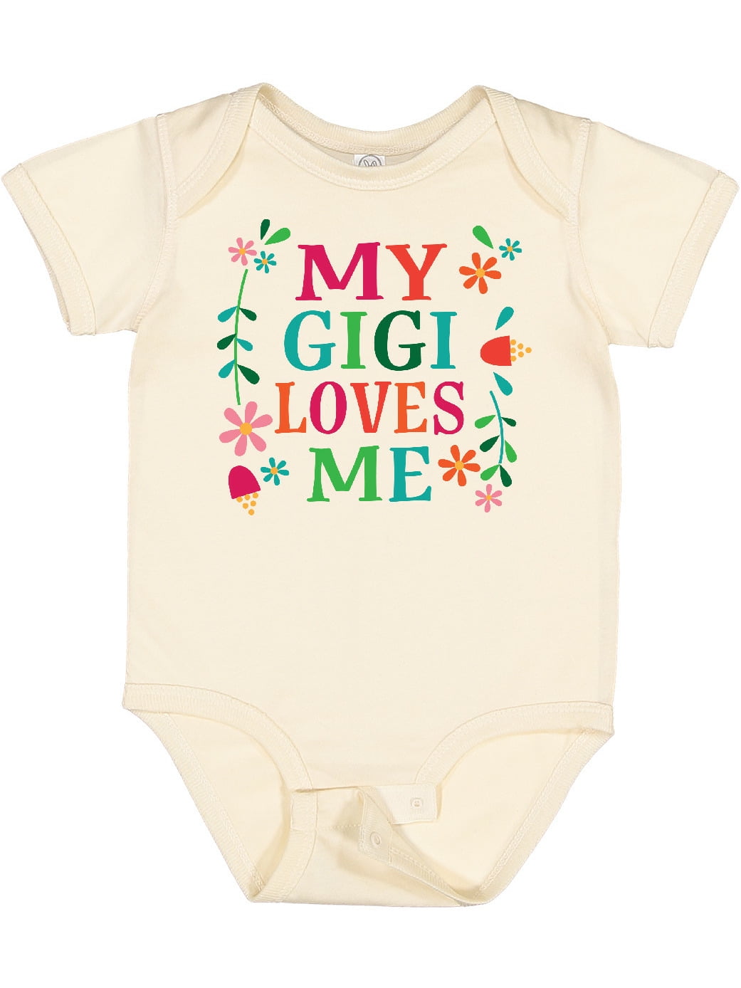 Inktastic My Gigi Loves Me Girls Apparel Girls Baby Bodysuit