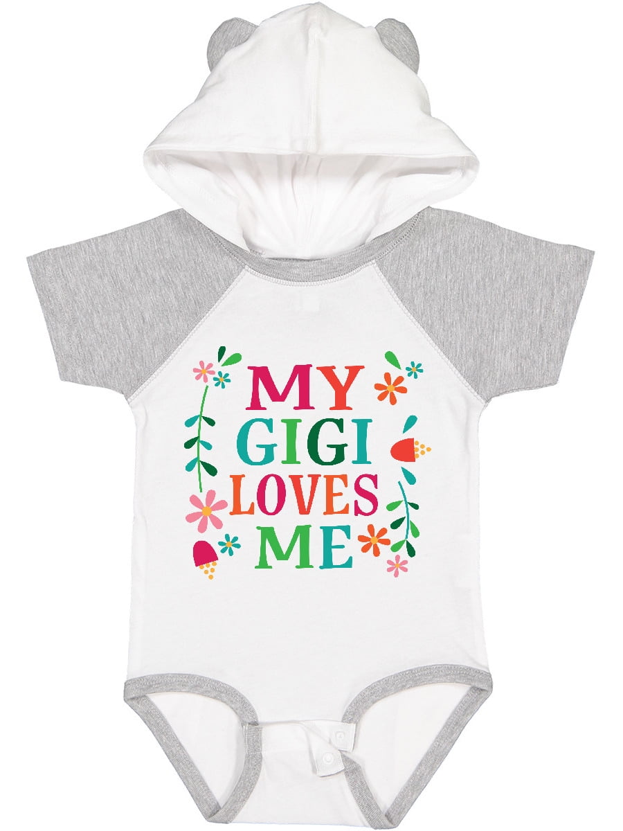 Inktastic My Gigi Loves Me Girls Apparel Girls Baby Bodysuit