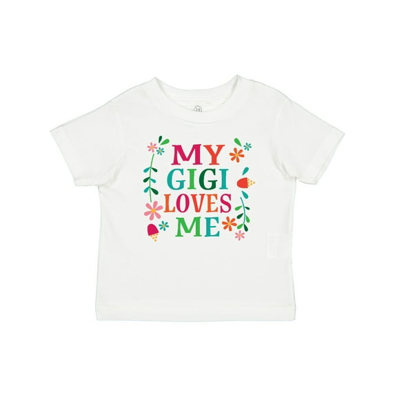Inktastic My Gigi Loves Me Girls Apparel Girls Baby T-Shirt