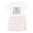 thumbnail image 1 of Inktastic My Gigi Loves Me Girls Apparel Girls Toddler Dress, 1 of 5