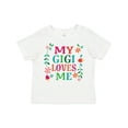 thumbnail image 1 of Inktastic My Gigi Loves Me Girls Apparel Girls Toddler T-Shirt, 1 of 5
