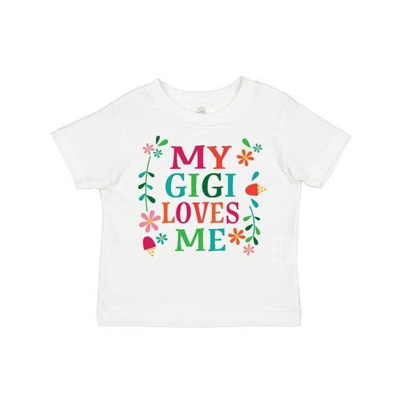 Inktastic My Gigi Loves Me Girls Apparel Girls Toddler T-Shirt