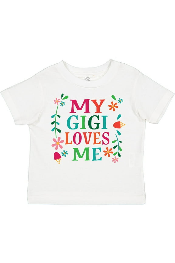 My Gigi Loves Me Girls Apparel Girls Toddler T-Shirt