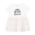 thumbnail image 1 of Inktastic My Gigi Loves Me Girls Baby Dress, 1 of 5