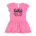 thumbnail image 1 of Inktastic My Gigi Loves Me Girls Gift Baby Girl Dress, 1 of 4