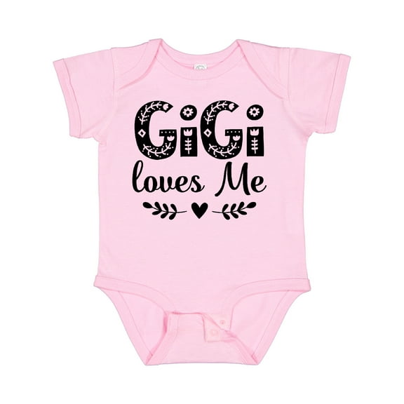 Inktastic My Gigi Loves Me Girls Girls Baby Bodysuit