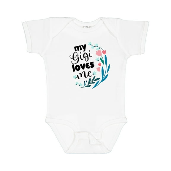 Inktastic My Gigi Loves Me Girls Girls Baby Bodysuit
