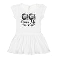 thumbnail image 1 of Inktastic My Gigi Loves Me Girls Girls Baby Dress, 1 of 5