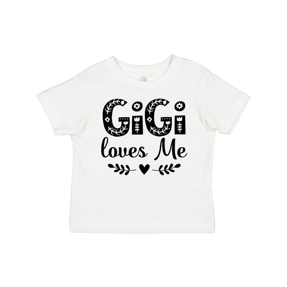 Inktastic My Gigi Loves Me Girls Girls Toddler T-Shirt