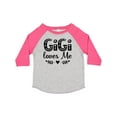 thumbnail image 1 of Inktastic My Gigi Loves Me Girls Girls Toddler T-Shirt, 1 of 5