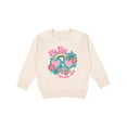 thumbnail image 1 of Inktastic My Gigi Loves Me Girls Rainbow Granddaughter Toddler Sweatshirt, 1 of 4