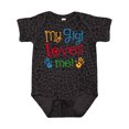 thumbnail image 1 of Inktastic My Gigi Loves Me Grandchild Boys or Girls Baby Bodysuit, 1 of 5