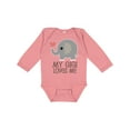 thumbnail image 1 of Inktastic My Gigi Loves Me Grandchild Boys or Girls Long Sleeve Baby Bodysuit, 1 of 5