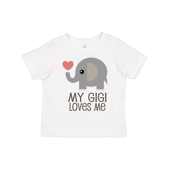 Inktastic My Gigi Loves Me Grandchild Boys or Girls Toddler T-Shirt