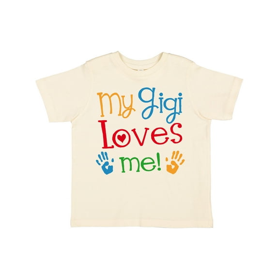 Inktastic My Gigi Loves Me Grandchild Boys or Girls Toddler T-Shirt
