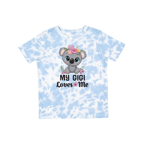 Inktastic My Gigi Loves Me Grandchild Girls Toddler T-Shirt