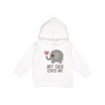thumbnail image 1 of Inktastic My Gigi Loves Me Grandchild Toddler Hoodie, 1 of 4