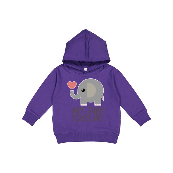 Inktastic My Gigi Loves Me Grandchild Toddler Hoodie