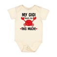 thumbnail image 1 of Inktastic My Gigi Loves Me Grandkids Boys or Girls Baby Bodysuit, 1 of 5