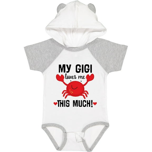 Inktastic My Gigi Loves Me Grandkids Boys or Girls Baby Bodysuit