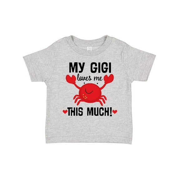 Inktastic My Gigi Loves Me Grandkids Boys or Girls Toddler T-Shirt