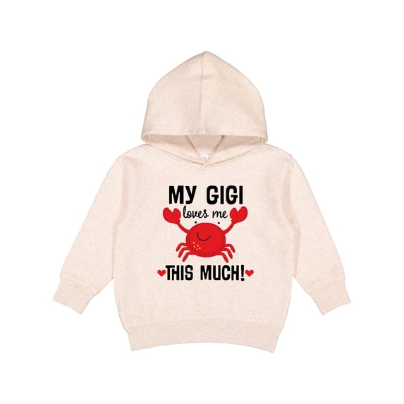Inktastic My Gigi Loves Me Grandkids Toddler Hoodie