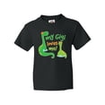 thumbnail image 1 of Inktastic My Gigi Loves Me Grandson Dinosaur Youth T-Shirt, 1 of 5