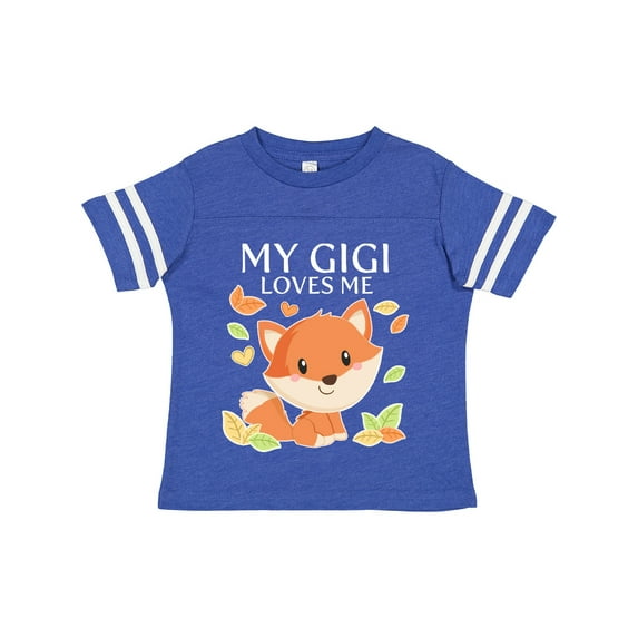 Inktastic My Gigi Loves Me Little Fox Boys or Girls Toddler T-Shirt