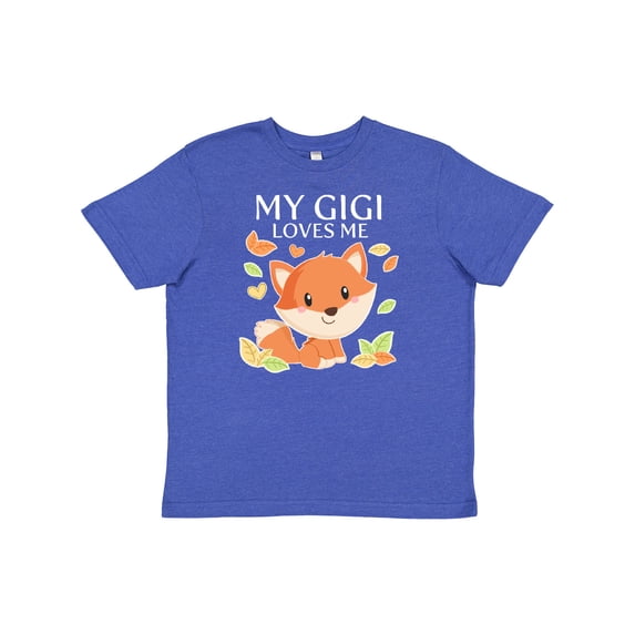 Inktastic My Gigi Loves Me- Little Fox Youth T-Shirt