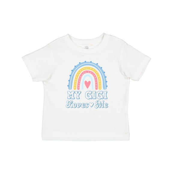 Inktastic My Gigi Loves Me Retro Rainbow Girls Baby T-Shirt