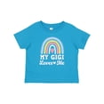 thumbnail image 1 of Inktastic My Gigi Loves Me Retro Rainbow Girls Baby T-Shirt, 1 of 5