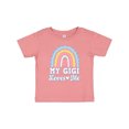 thumbnail image 1 of Inktastic My Gigi Loves Me Retro Rainbow Girls Baby T-Shirt, 1 of 5