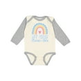 thumbnail image 1 of Inktastic My Gigi Loves Me Retro Rainbow Girls Long Sleeve Baby Bodysuit, 1 of 5