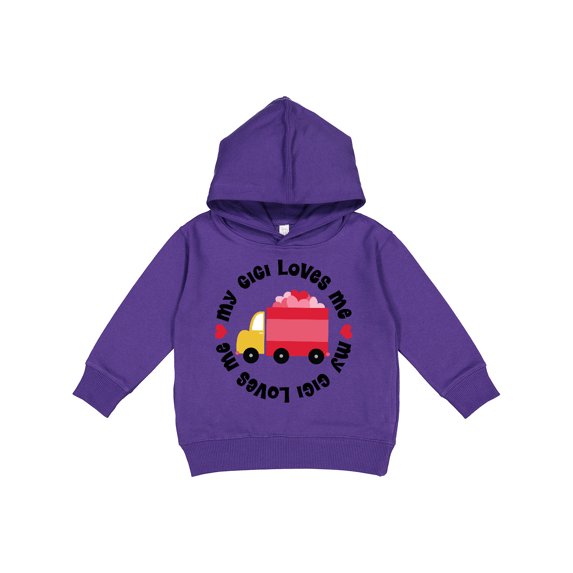 Inktastic My Gigi Loves Me Toddler Hoodie