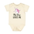 thumbnail image 1 of Inktastic My Gigi Loves Me Unicorn Girls Girls Baby Bodysuit, 1 of 5