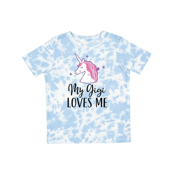 Inktastic My Gigi Loves Me Unicorn Girls Girls Toddler T-Shirt