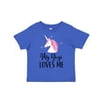 thumbnail image 1 of Inktastic My Gigi Loves Me Unicorn Girls Girls Toddler T-Shirt, 1 of 5