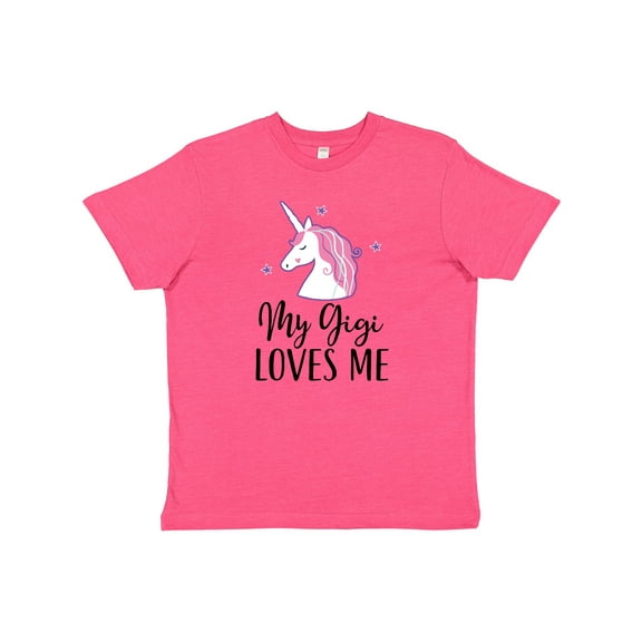 Inktastic My Gigi Loves Me Unicorn Girls Youth T-Shirt
