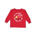 thumbnail image 1 of Inktastic My Gigi Loves Me Valentine Truck Boys or Girls Long Sleeve Toddler T-Shirt, 1 of 5