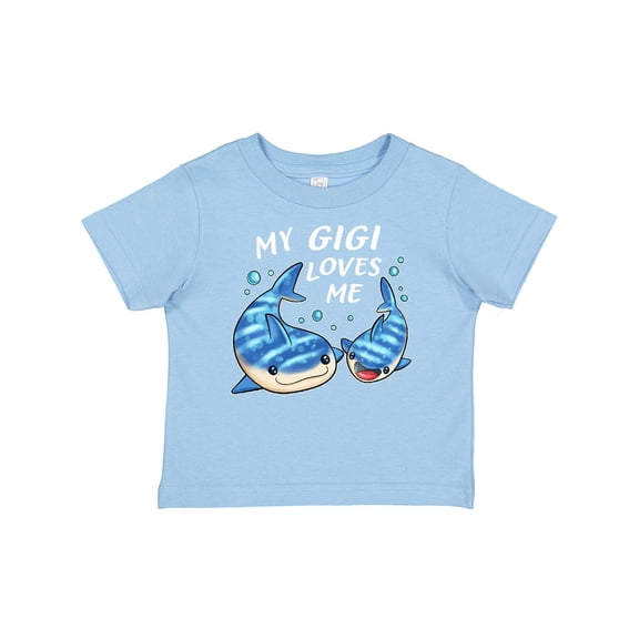 Inktastic My Gigi Loves Me- Whale Shark Boys or Girls Baby T-Shirt