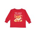 thumbnail image 1 of Inktastic My Gigi Loves Me- little fox Boys or Girls Long Sleeve Toddler T-Shirt, 1 of 5