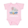 thumbnail image 1 of Inktastic My Gigi Loves Me to the Moon and Back Elephant Family Boys or Girls Baby Bodysuit, 1 of 5