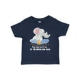 thumbnail image 1 of Inktastic My Gigi Loves Me to the Moon and Back Elephant Family Boys or Girls Baby T-Shirt, 1 of 5