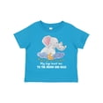 thumbnail image 1 of Inktastic My Gigi Loves Me to the Moon and Back Elephant Family Boys or Girls Toddler T-Shirt, 1 of 5