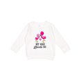 thumbnail image 1 of Inktastic My Gigi Loves Me with Two Flamingos Toddler Sweatshirt, 1 of 4