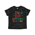 thumbnail image 1 of Inktastic My Gigi and Grandpa Love Me Boys or Girls Toddler T-Shirt, 1 of 5