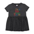 thumbnail image 1 of Inktastic My Gigi and Grandpa Love Me Girls Baby Dress, 1 of 5
